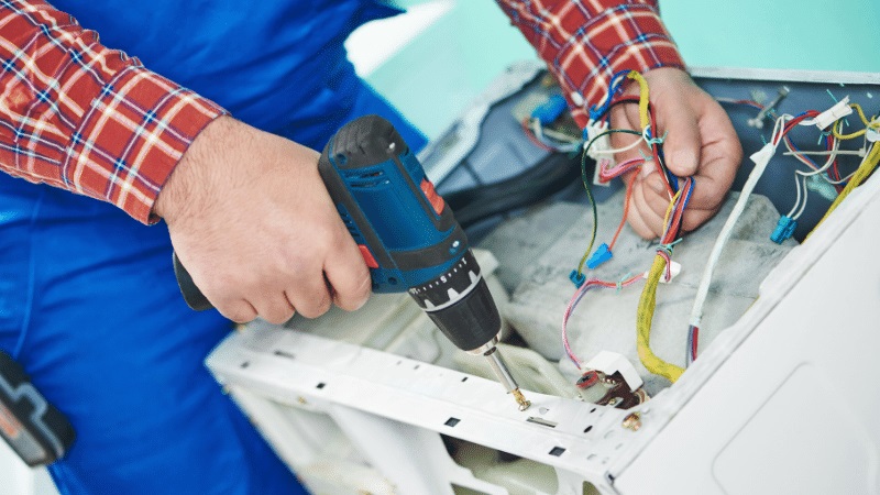 Bornova Beko Beko çamaşır makinesi kart tamiri – Su almama arızası orijinal parça ile giderildi. - Teknik servis örneği