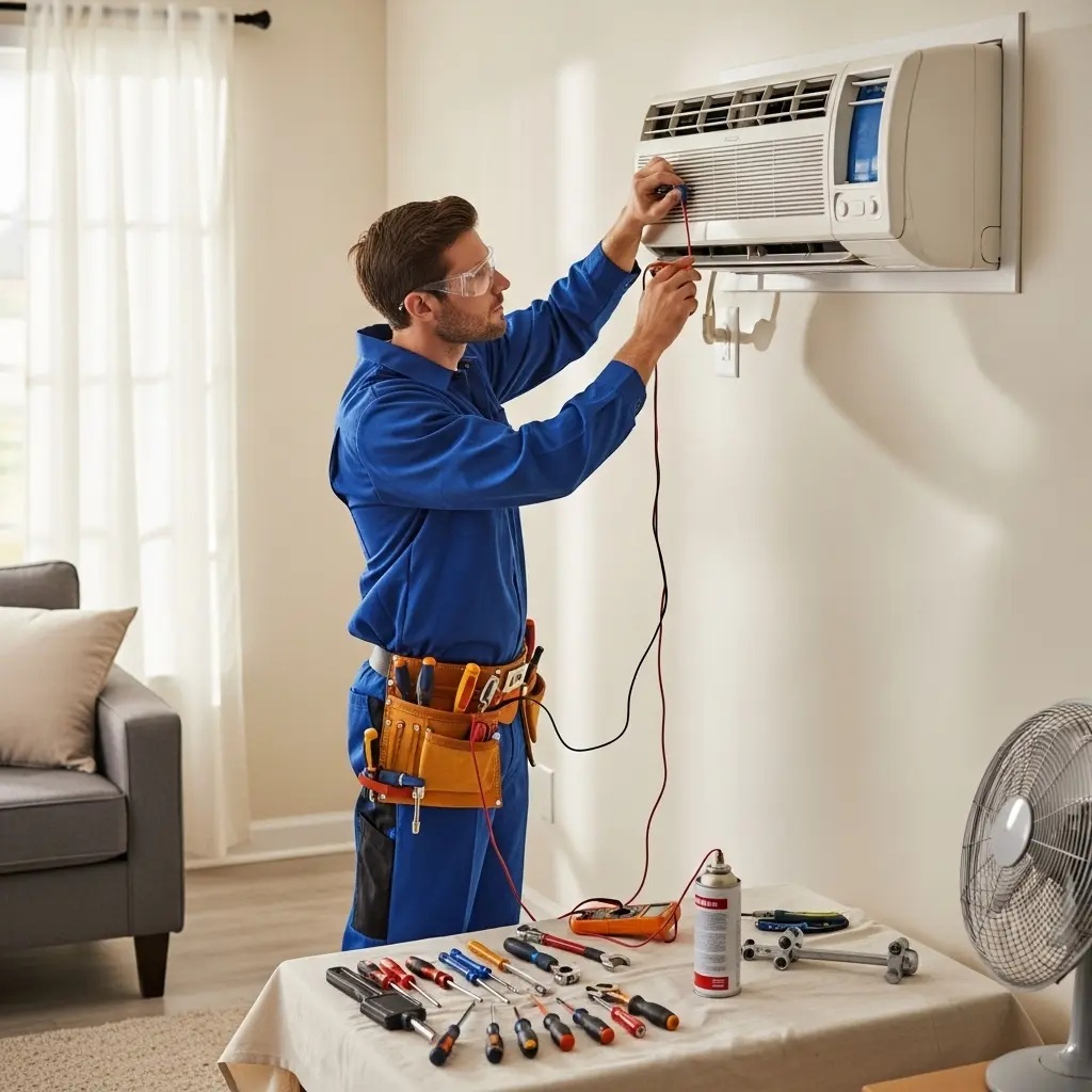 Bornova Beko Beko klima gaz dolumu ve bakım – Enerji verimliliği artırıldı. - Teknik servis örneği